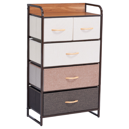 Danny 5 Drawer Fabric Chest