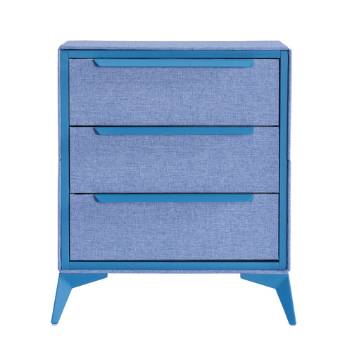 Robbie 3 Drawer Fabric Chest