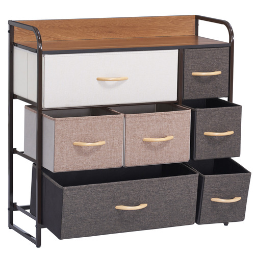 Adel 7 Drawer Fabric Chest