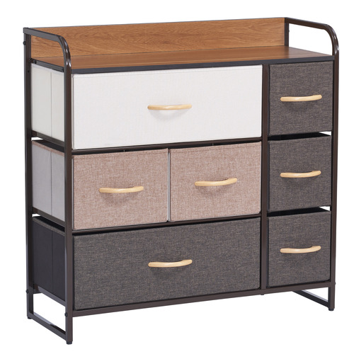 Adel 7 Drawer Fabric Chest