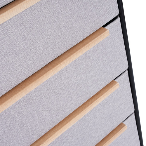 Heidi 5 Drawer Fabric Chest