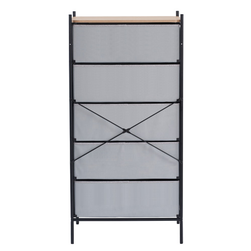Heidi 5 Drawer Fabric Chest