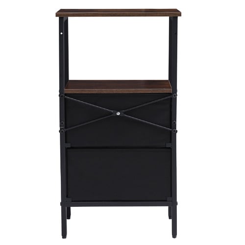 Carmen 2 Drawer Rattan Bedside Table
