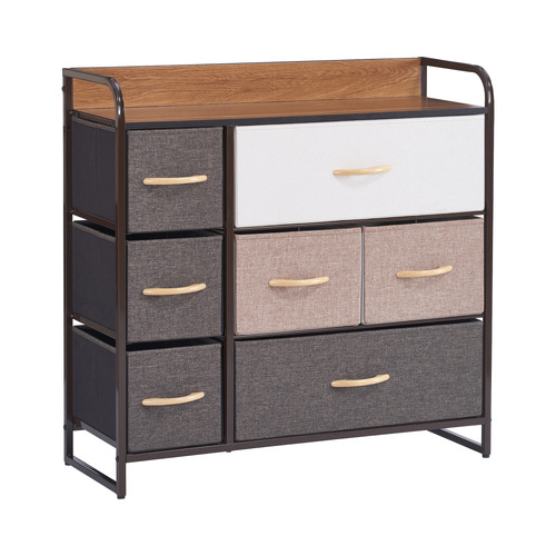 Adel 7 Drawer Fabric Chest