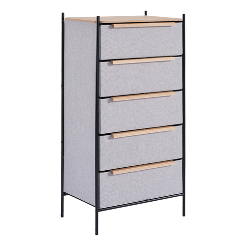 Heidi 5 Drawer Fabric Chest