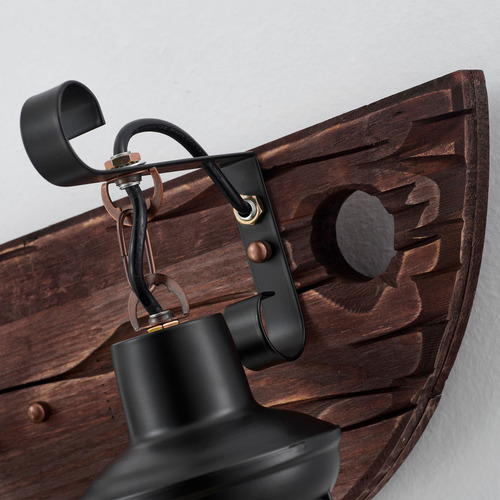 Leticia Wooden 2 Lamp Pendant Light