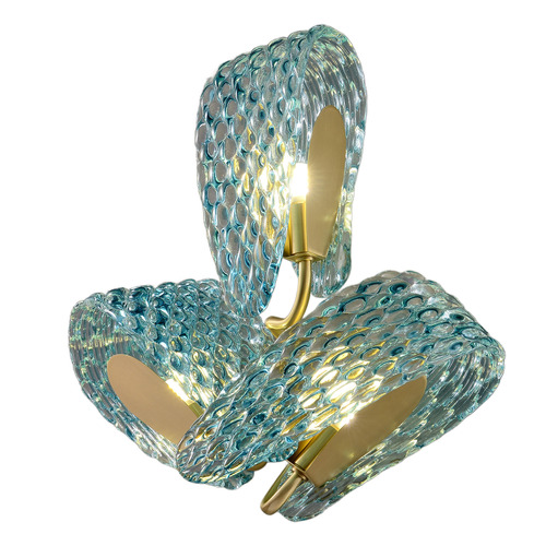 Horton Brass 3 Lamp Wall Sconce