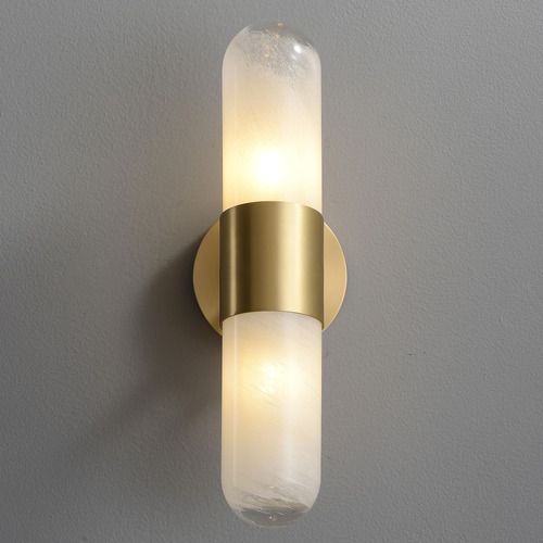 Petra Brass Wall Sconce