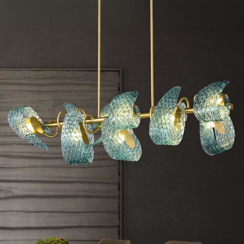 Horton Brass 8 Lamp Bar Spotlight