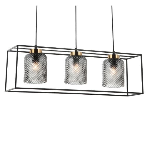 Simmons Iron 3 Lamp Pendant Light