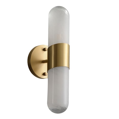 Petra Brass 2 Light Wall Sconce