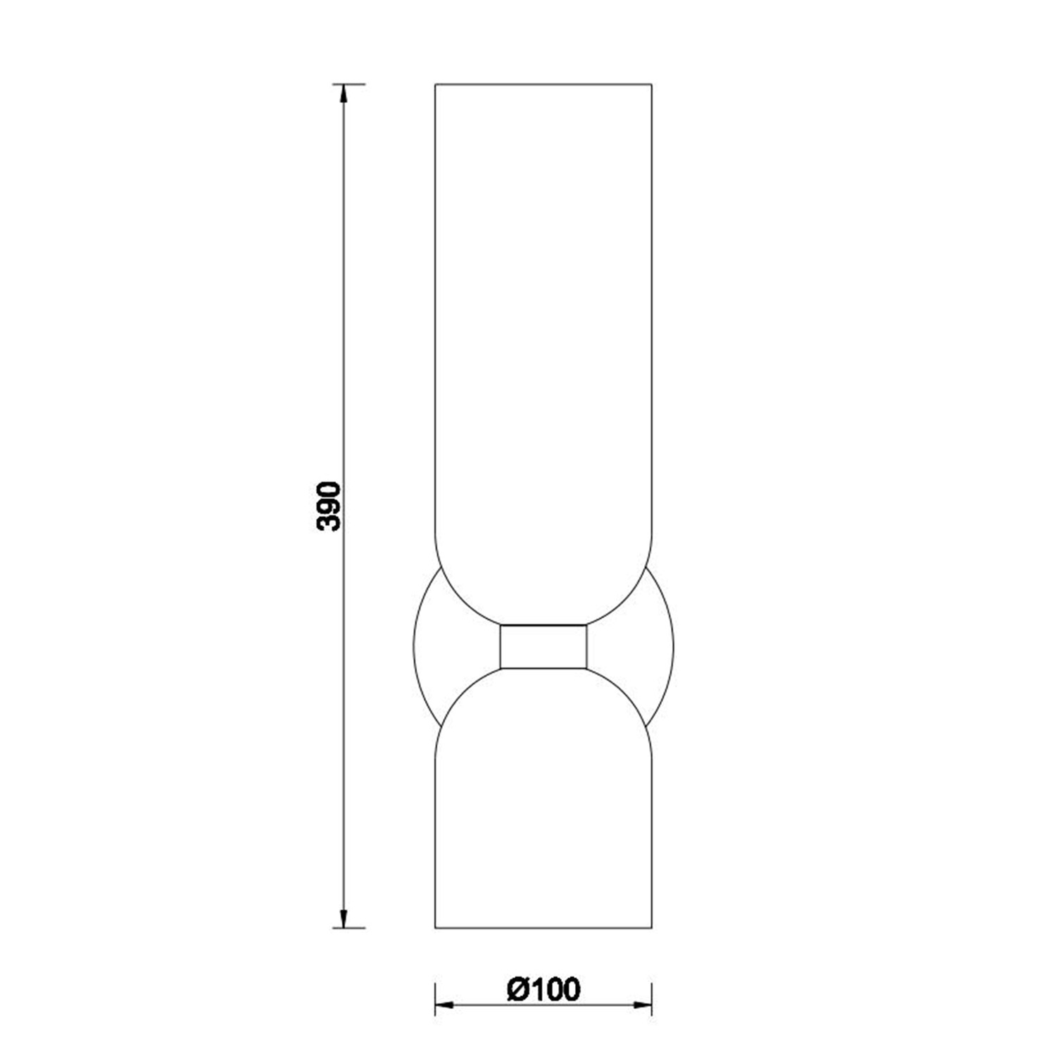 Harriet Iron 2 Lamp Wall Light