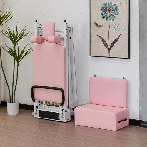 Madison Foldable Carbon Steel Pilates Reformer Bed