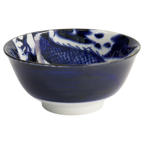 Japonism Blue Dragon 14cm Porcelain Tayo Bowls