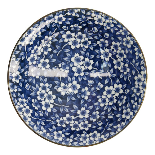 Tokyo Blue Sakura 25cm Porcelain Ramen Bowls