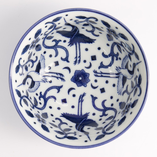 Tokyo Blue Maizuru 12cm Porcelain Rice Bowls