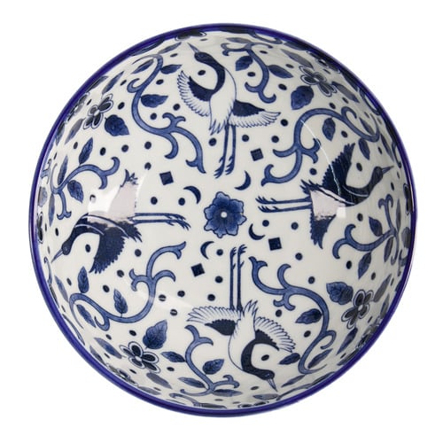Tokyo Blue Maizuru 20cm Porcelain Ramen Bowls