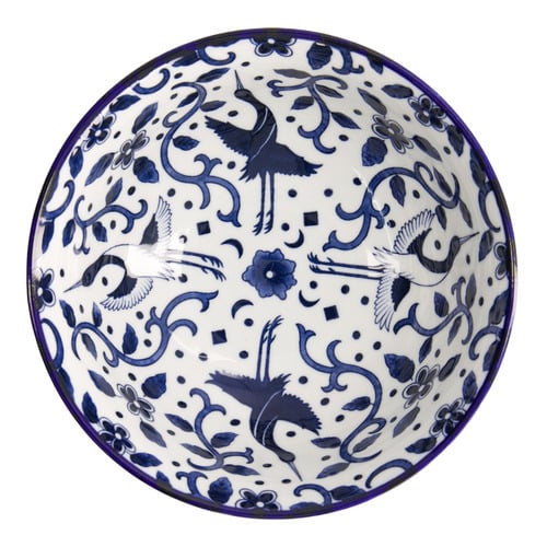 Tokyo Blue Maizuru 21cm Porcelain Ramen Bowls
