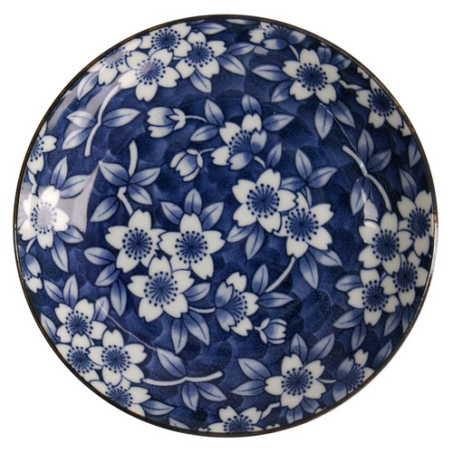 Tokyo Blue Sakura Round 16cm Porcelain Plate