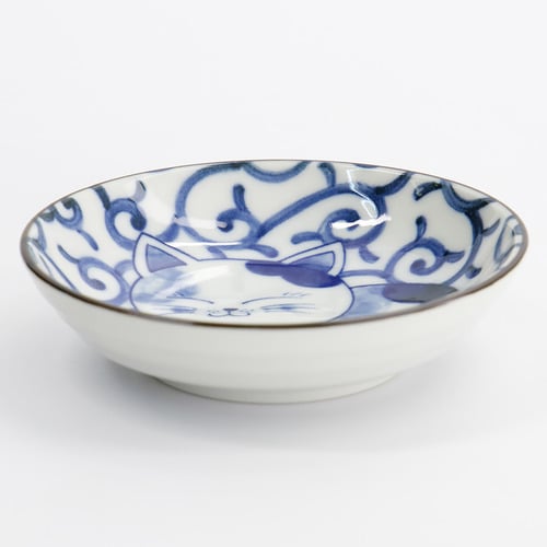 Kawaii Cat Neko Swirl Cat Sauce Dishes
