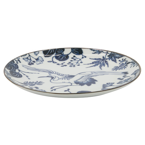 Flora Japonica Crane 20cm Porcelain Plates