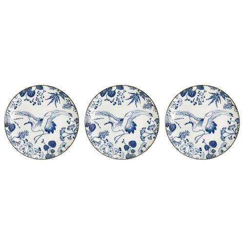 Flora Japonica Crane 20cm Porcelain Plates