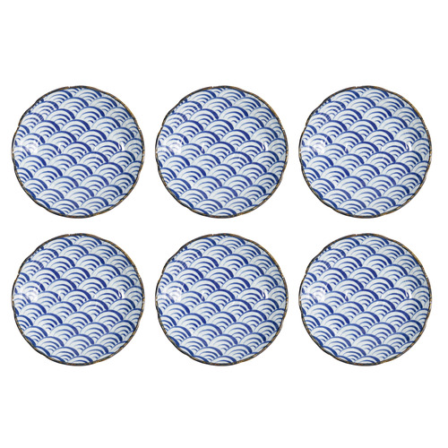 Natsu Nami 22cm Porcelain Plates