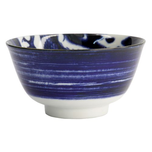 Blue Japonism Dragon 12cm Porcelain Tayo Bowls