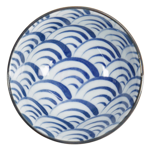 Natsu Nami 12cm Porcelain Rice Bowls