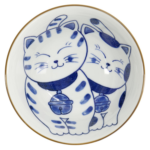 Kawaii Cat Neko Twin Cat 15cm Tayo Bowls