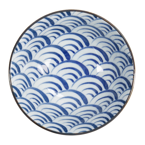 Natsu Nami 15cm Porcelain Tayo Bowls
