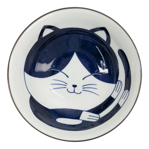 Kawaii Cat Neko Blue Cat 20cm Ramen Bowls
