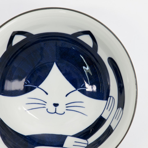 Kawaii Cat Neko Blue Cat 20cm Ramen Bowls