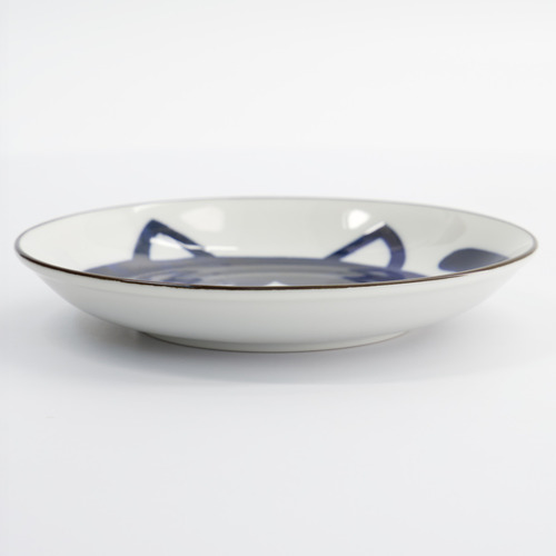 Kawaii Cat Neko Blue Cat 16.5cm Plates