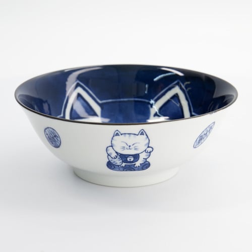Kawaii Cat Neko White Cat 20cm Ramen Bowls