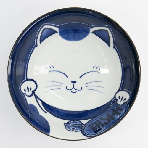 Kawaii Cat Neko White Cat 20cm Ramen Bowls