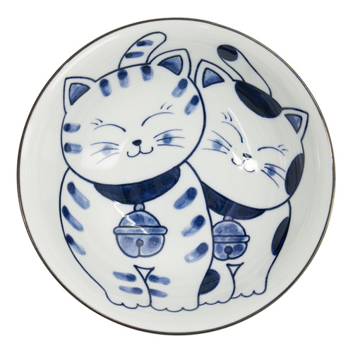 Kawaii Cat Neko Twin Cat 20cm Ramen Bowls
