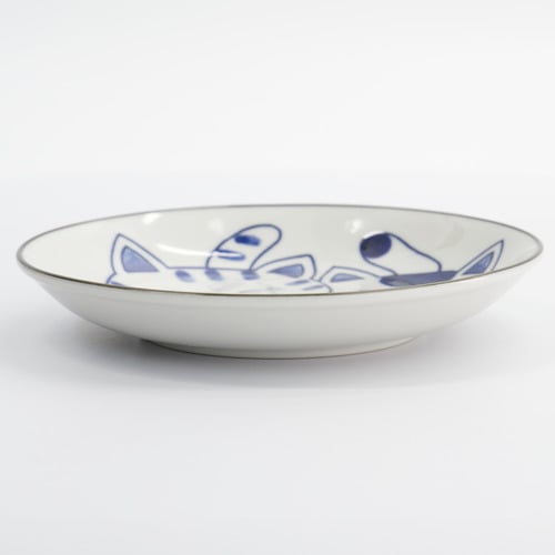 Kawaii Cat Neko Twin Cat 16.5cm Plates