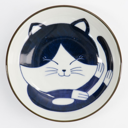 Kawaii Cat Neko Blue Cat 10cm Sauce Dishes