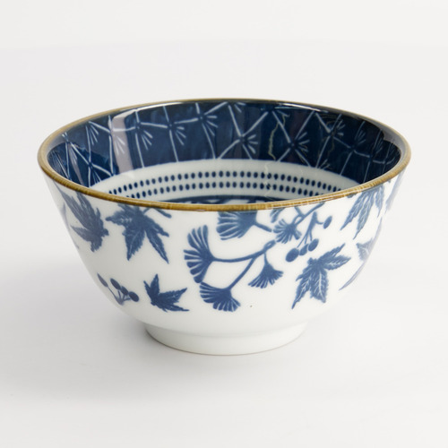 Flora Japonica Gingko 12cm Porcelain Rice Bowls