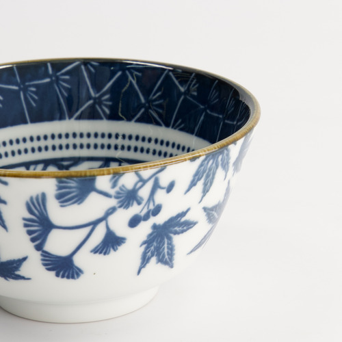 Flora Japonica Gingko 12cm Porcelain Rice Bowls