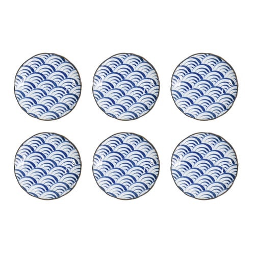 Natsu Nami 16.5cm Porcelain Plates