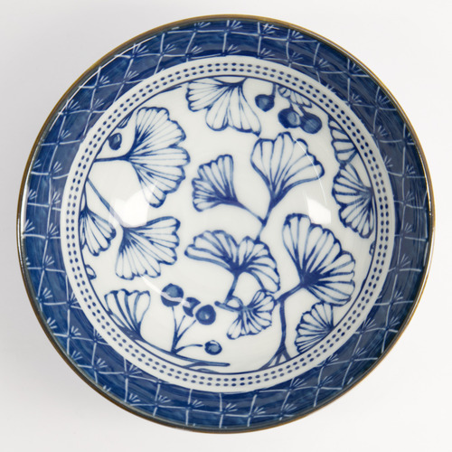 Flora Japonica Gingko 15cm Porcelain Tayo Bowls
