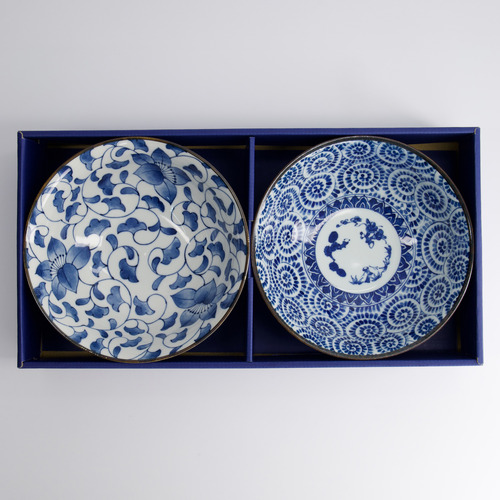 2 Piece Tokyo Blue 19cm Bowl Set
