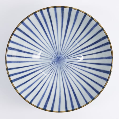 Natsu Tokusa 18cm Porcelain Ramen Bowls