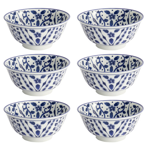 Tokyo Blue Maizuru 15cm Porcelain Tayo Bowls