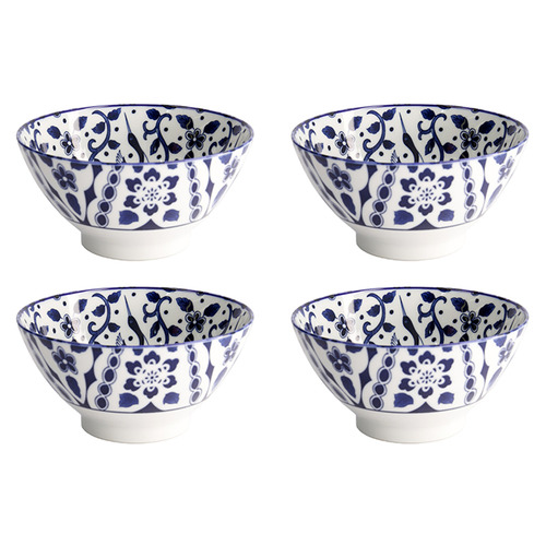 Tokyo Blue Maizuru Porcelain Ramen Bowls