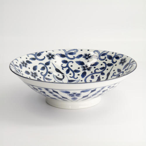 Tokyo Blue Maizuru 25.4cm Porcelain Ramen Bowls