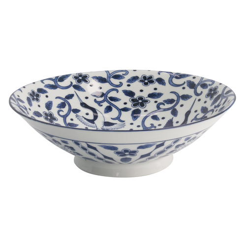 Tokyo Blue Maizuru 25.4cm Porcelain Ramen Bowls