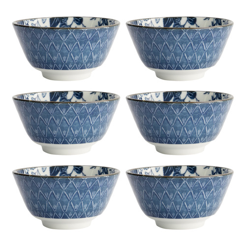 Flora Japonica 12cm Porcelain Rice Bowls